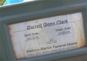 Darrell Gene Clark Darrell Gene Clark
