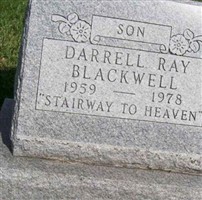 Darrell Ray Blackwell Darrell Ray Blackwell