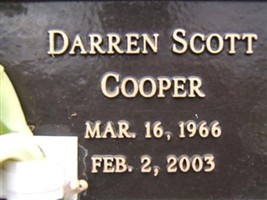 Darren Scott Cooper Darren Scott Cooper