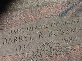 Darryl R Rossman Darryl R Rossman