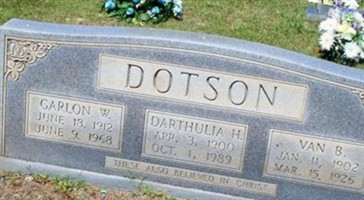 Darthulia Virginia Hooper Dotson