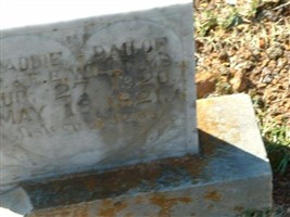 Dau. of Jimmie & Ettie Williams Dau. of Jimmie & Ettie Williams
