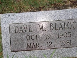 Dave M Blalock Dave M Blalock