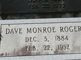 Dave Monroe Rogers Dave Monroe Rogers