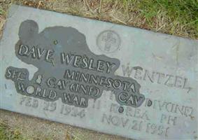 Dave Wesley "Bud" Wentzel