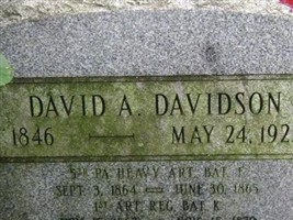 David A. Davidson David A. Davidson