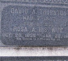 David A Thornton David A Thornton