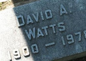 David A Watts David A Watts