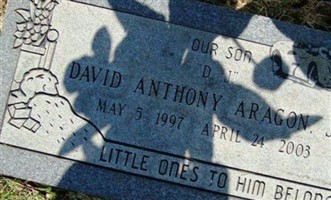 David Anthony "D J" Aragon, Jr David Anthony "D J" Aragon, Jr