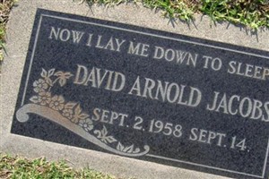 David Arnold Jacobs David Arnold Jacobs
