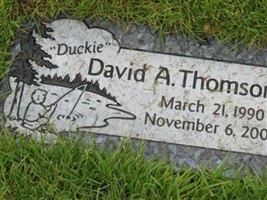 David Arthur Thomson, II David Arthur Thomson, II