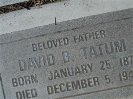 David B. Tatum