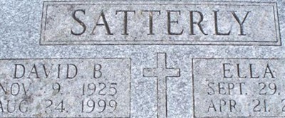 David Byron Satterly David Byron Satterly