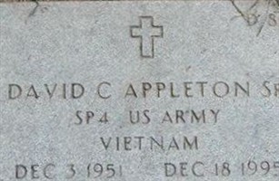 David C Appleton, Sr David C Appleton, Sr