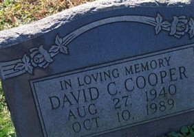 David C. Cooper David C. Cooper
