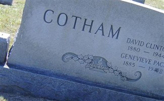 David Clinton Cotham David Clinton Cotham
