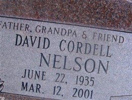 David Cordell Nelson David Cordell Nelson