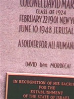 David Daniel "Mickey" Marcus David Daniel "Mickey" Marcus