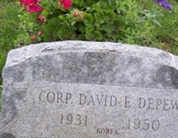 Corp David E. Depew