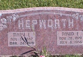 David Edgar Hepworth David Edgar Hepworth