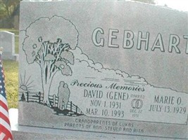 David Eugene "Gene" Gebhart David Eugene "Gene" Gebhart