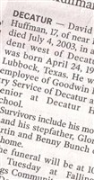 David Eugene Huffman