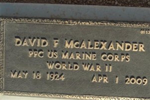 David F Mcalexander David F Mcalexander