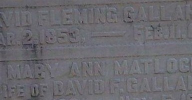 David Fleming Gallaher David Fleming Gallaher