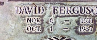 David Foote Ferguson David Foote Ferguson