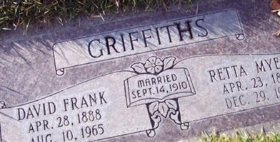 David Frank Griffiths David Frank Griffiths