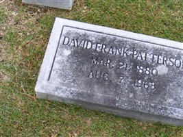 David Frank Patterson David Frank Patterson