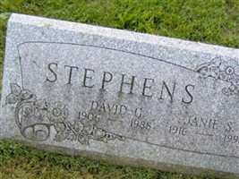 DAVID G. STEPHENS DAVID G. STEPHENS