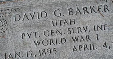 David Gerald Barker David Gerald Barker