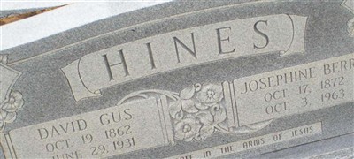 David Gus Hines David Gus Hines