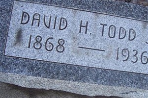 David H Todd, Jr David H Todd, Jr