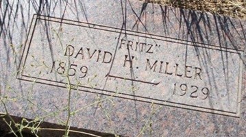 David Henry "Fritz" Miller, Jr David Henry "Fritz" Miller, Jr