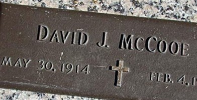David J. McCooe David J. McCooe