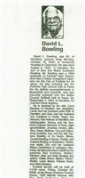 David L. Bowling David L. Bowling