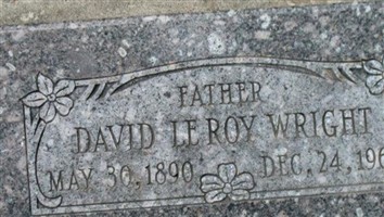 David Leroy Wright David Leroy Wright