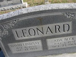 David Lindsay Leonard David Lindsay Leonard