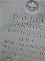 David M Armus