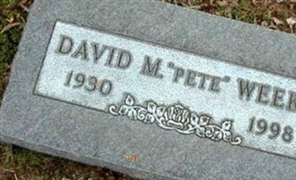 David M Weeks David M Weeks