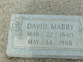 David Mabry Wiley David Mabry Wiley