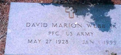 David Marion Webb David Marion Webb