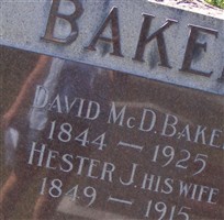 David McDaniel Baker David McDaniel Baker