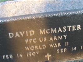 David McMaster