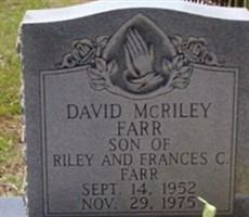 David McRiley Farr David McRiley Farr