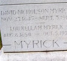 David Nicholson Myrick