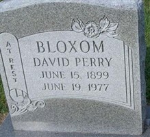 David Perry Bloxom David Perry Bloxom