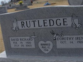 David Richard Rutledge David Richard Rutledge